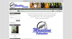 Desktop Screenshot of musicline-rheine.de